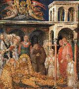 Simone Martini The Death of St.Martin oil painting artist